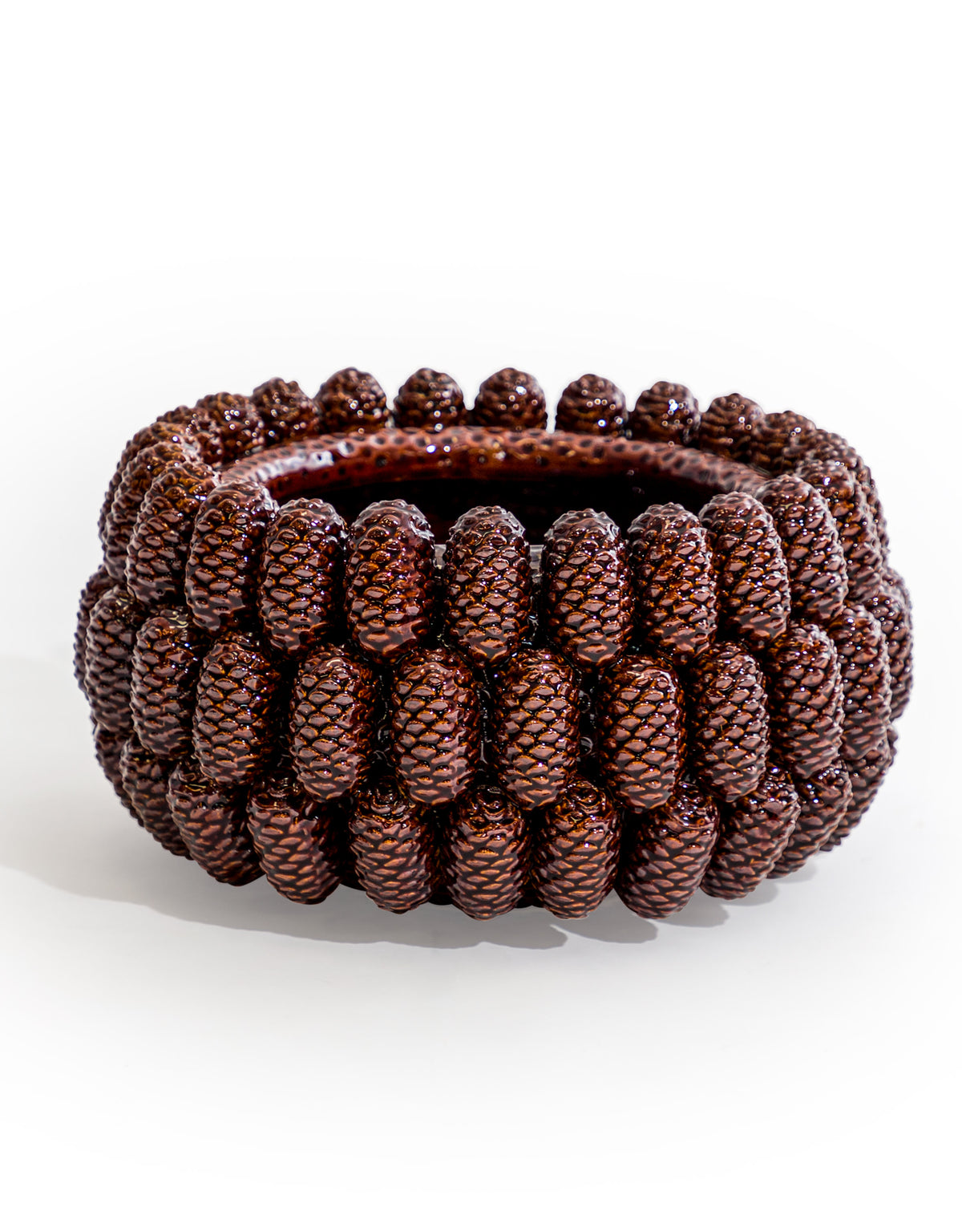 Large Ceramic Pine Cone Bowl - ASP13