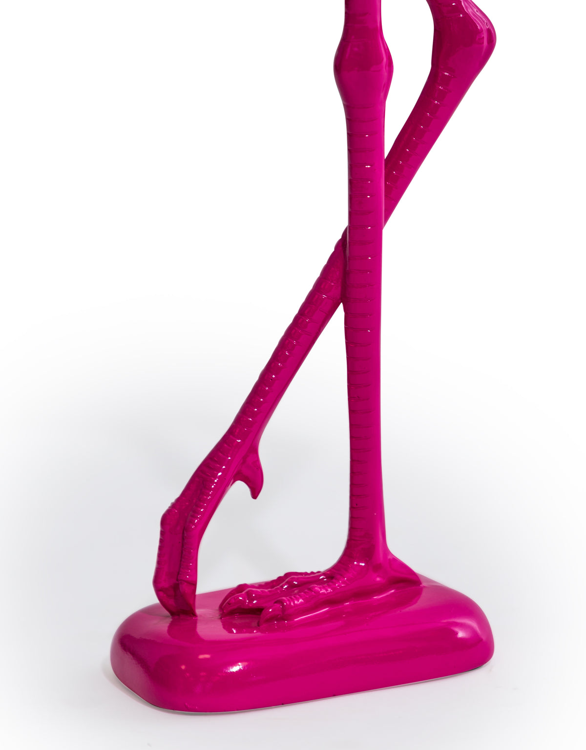 Electric Pink Standing Flamingo Figure - TL142