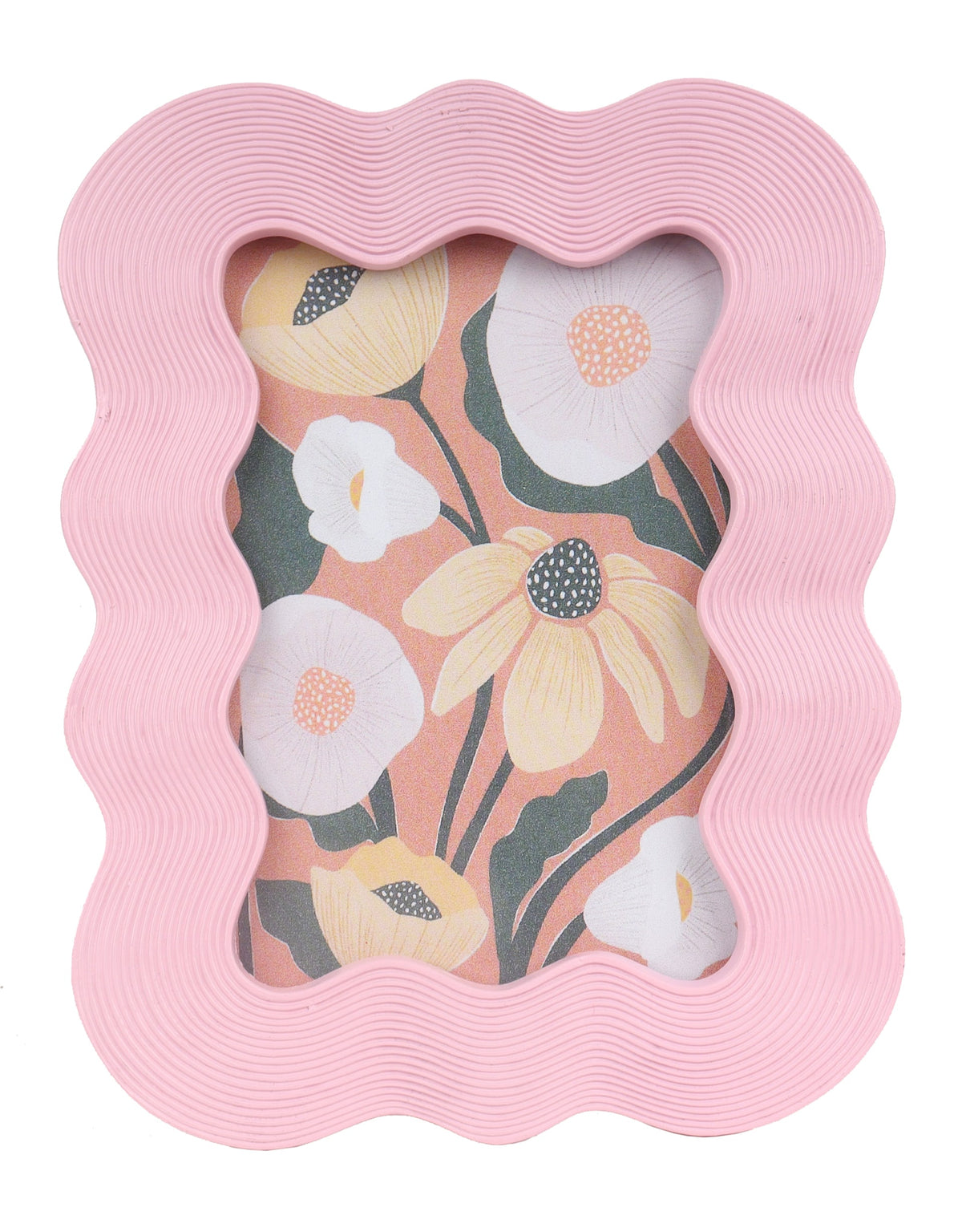 Pink Wave 4x6" Photo Frame - PQB14