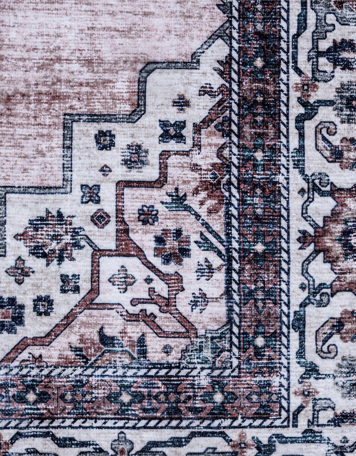 Jaipur Traditional 230x160cm Rug w/ Fringe - OCM14