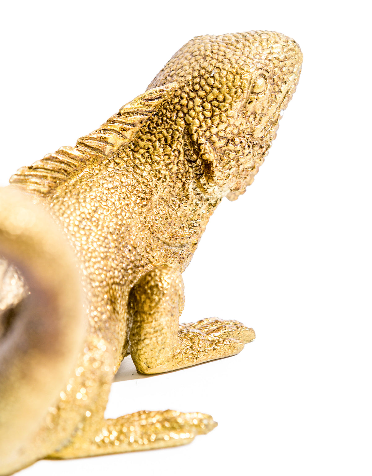 Antique Gold Iguana Wall / Table Lamp - TPR111