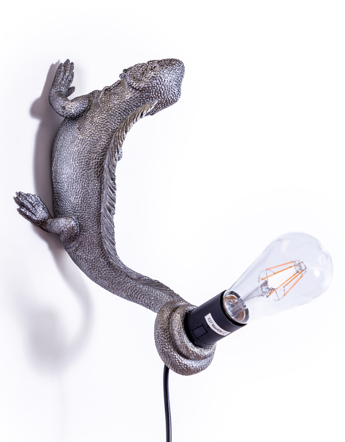 Silver Iguana Lamp - TPR112