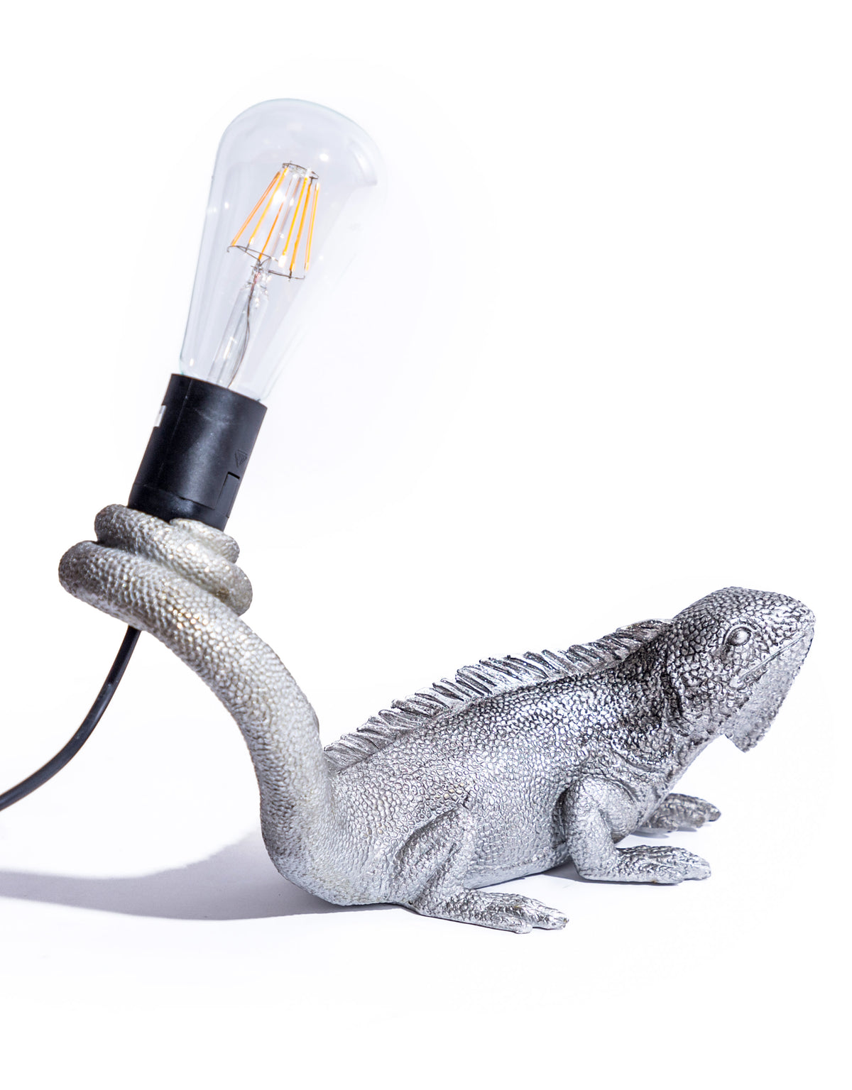 Silver Iguana Lamp - TPR112