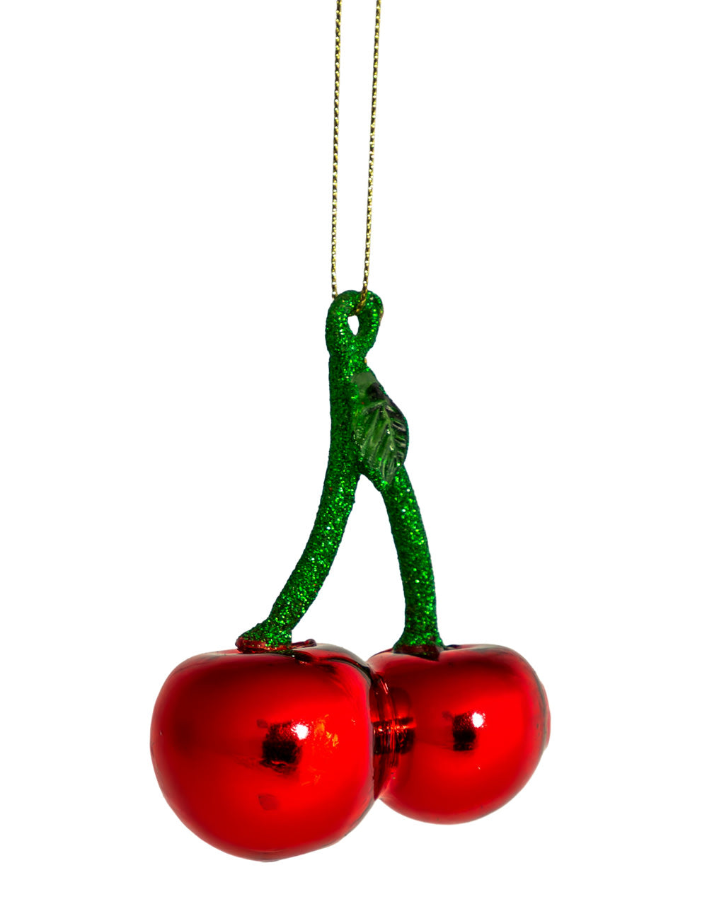 Cherry Decorative Glass Hanging Ornament (to be bought in qtys of 12) - XMA14