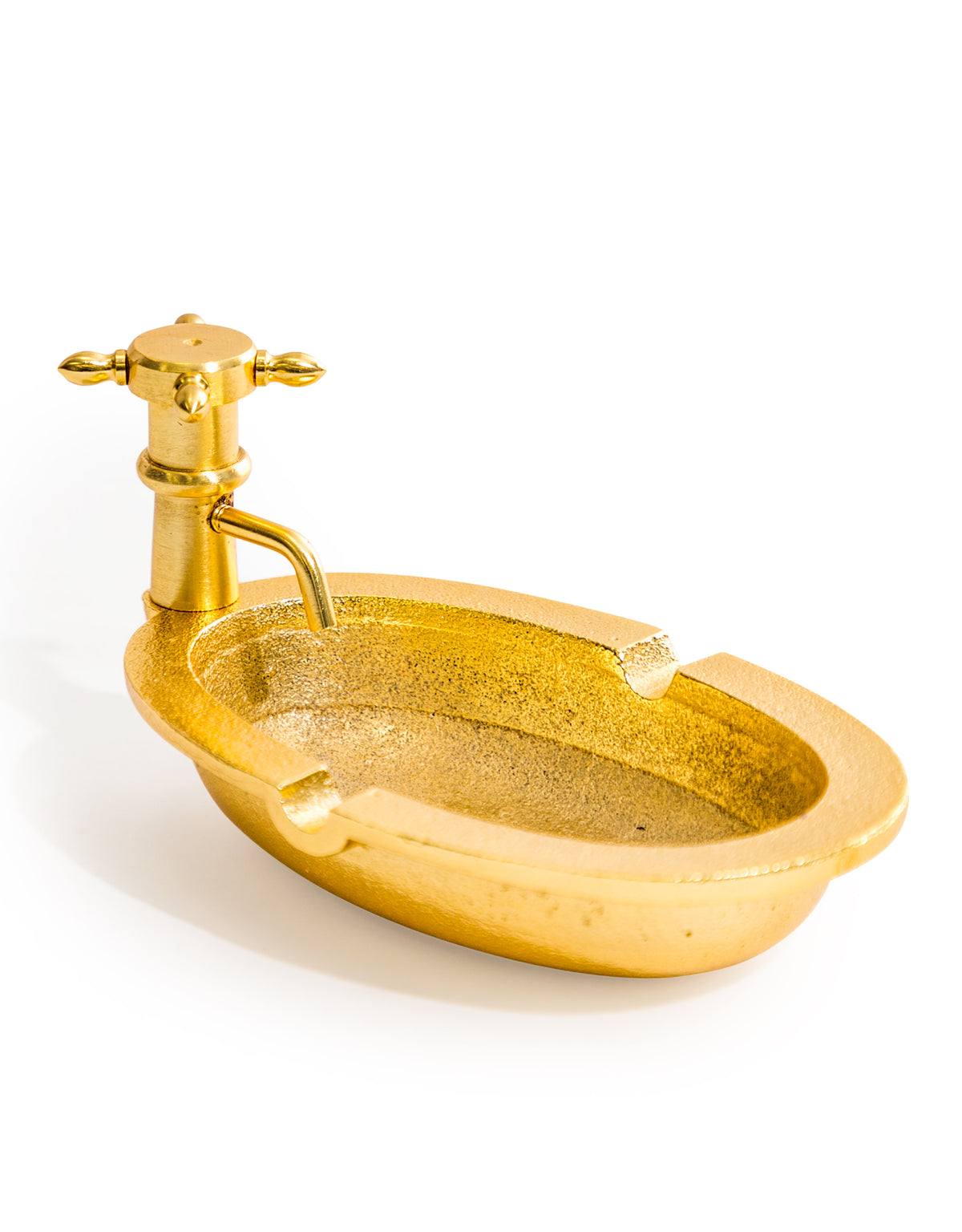 Gold Aluminium Bathtub Soap Dish - FMH37