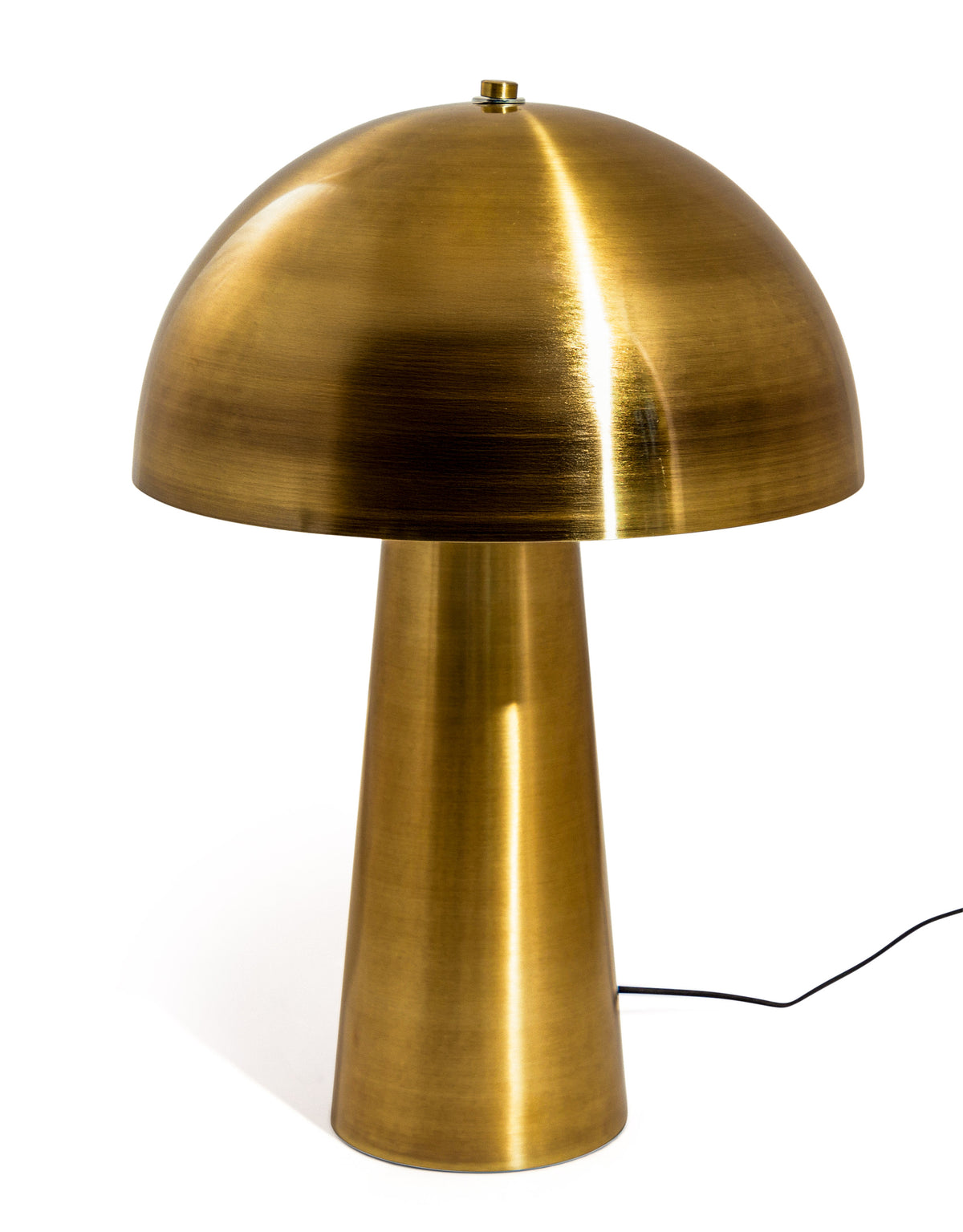 Brushed Brass Mushroom Table Lamp - CL148