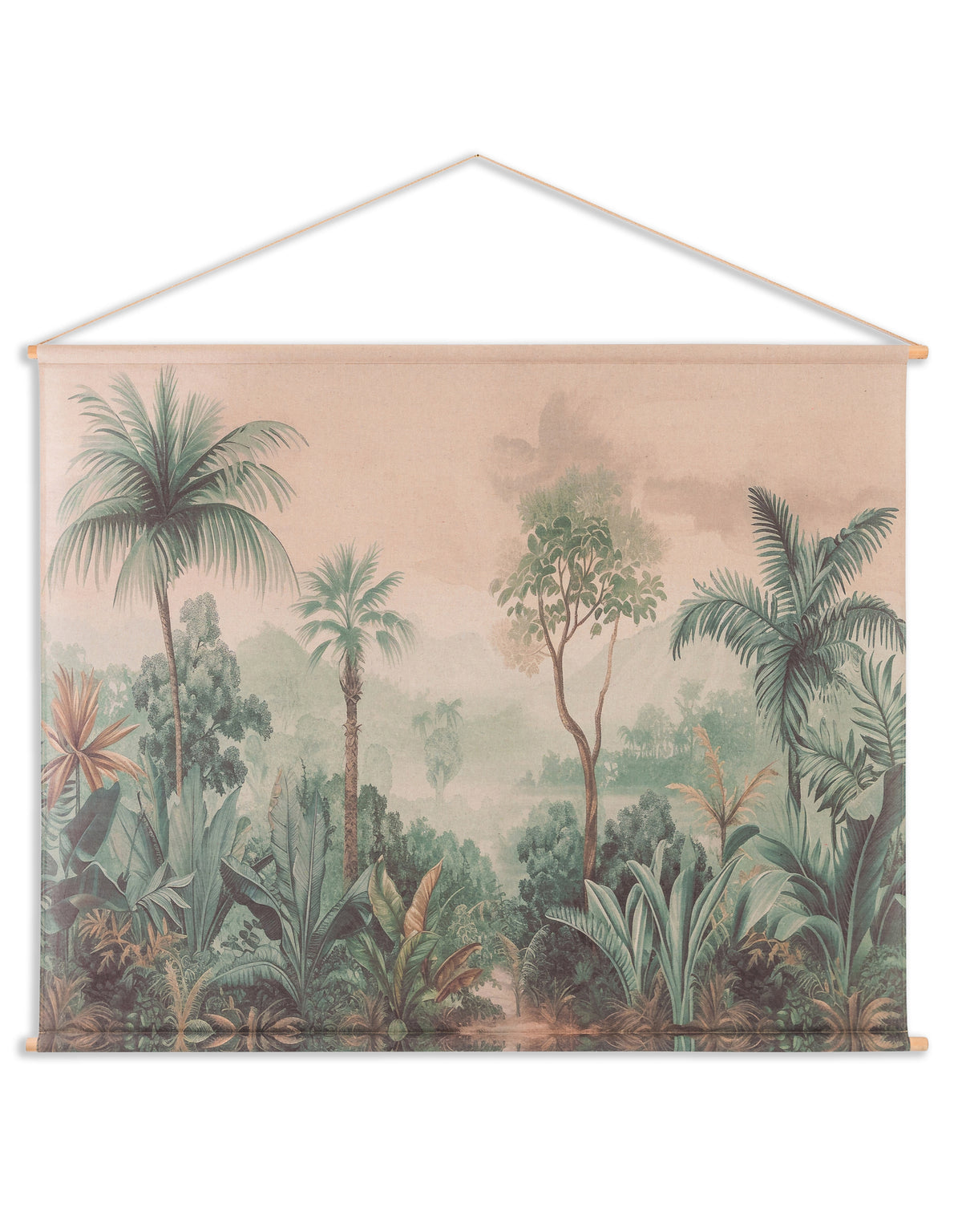 Extra Large Amazonian Rainforest Wall Hanging Canvas Print - PSC20