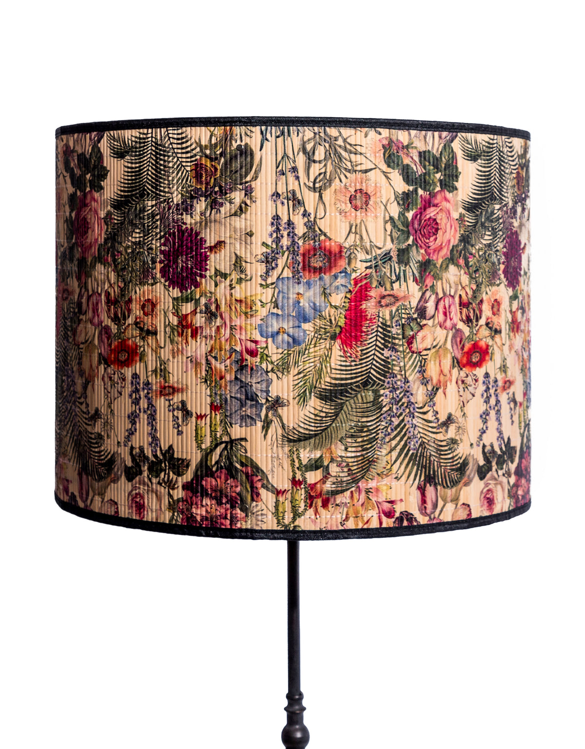 Multi Floral Bamboo Shade 55cm - PSC12