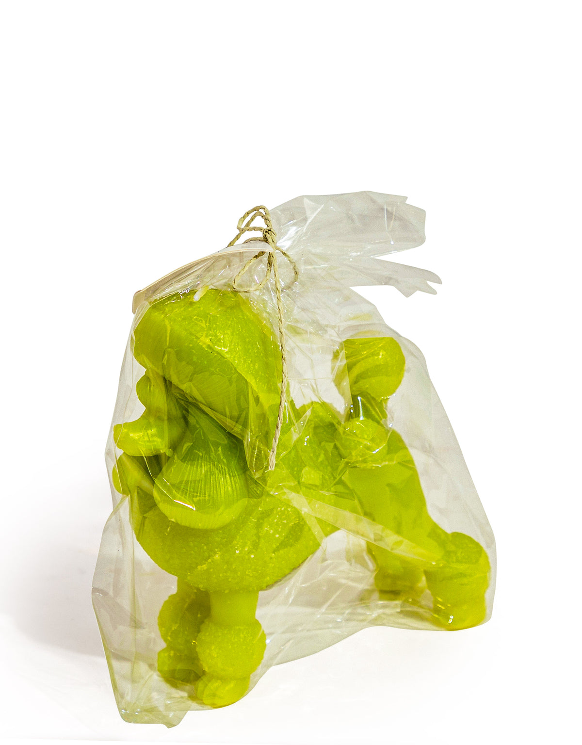 Lime Green Poodle Candle - CCC11
