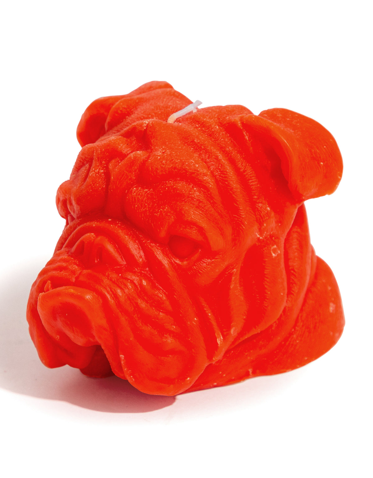 Atomic Orange Large Bulldog Candle - CCC16