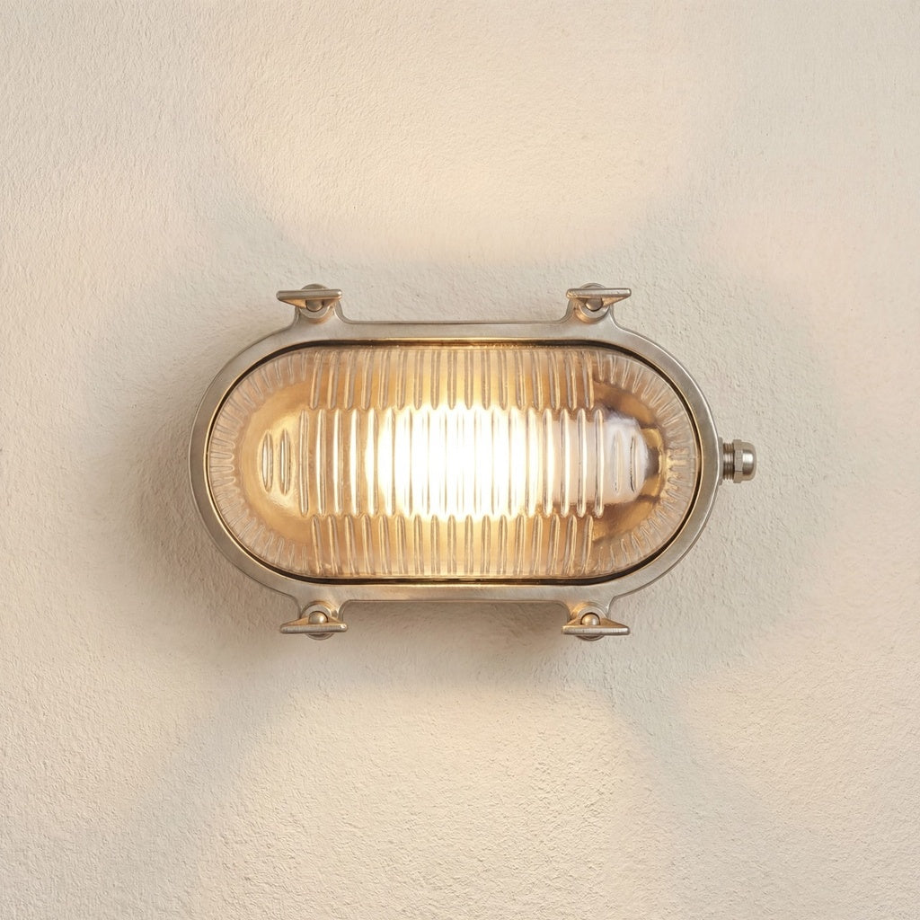 navigator solid brass decorative eyelid bulkhead satin nickel