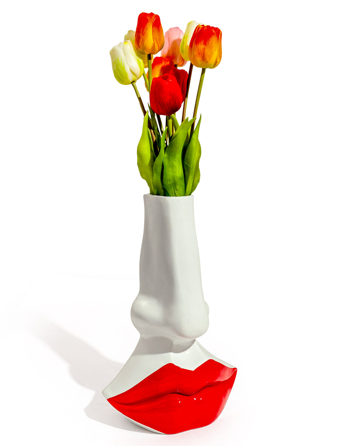 Tall Nose & Lips Vase - DVM58