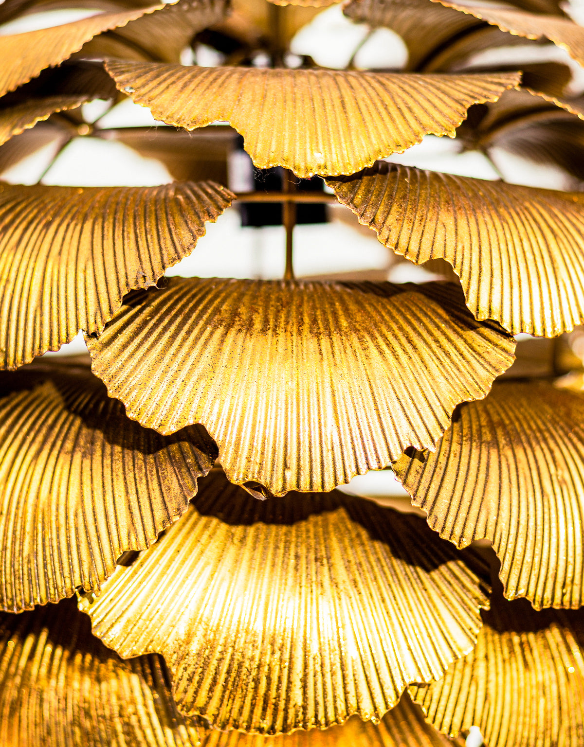 Gingko Leaf Ceiling Pendant Light - HLG17
