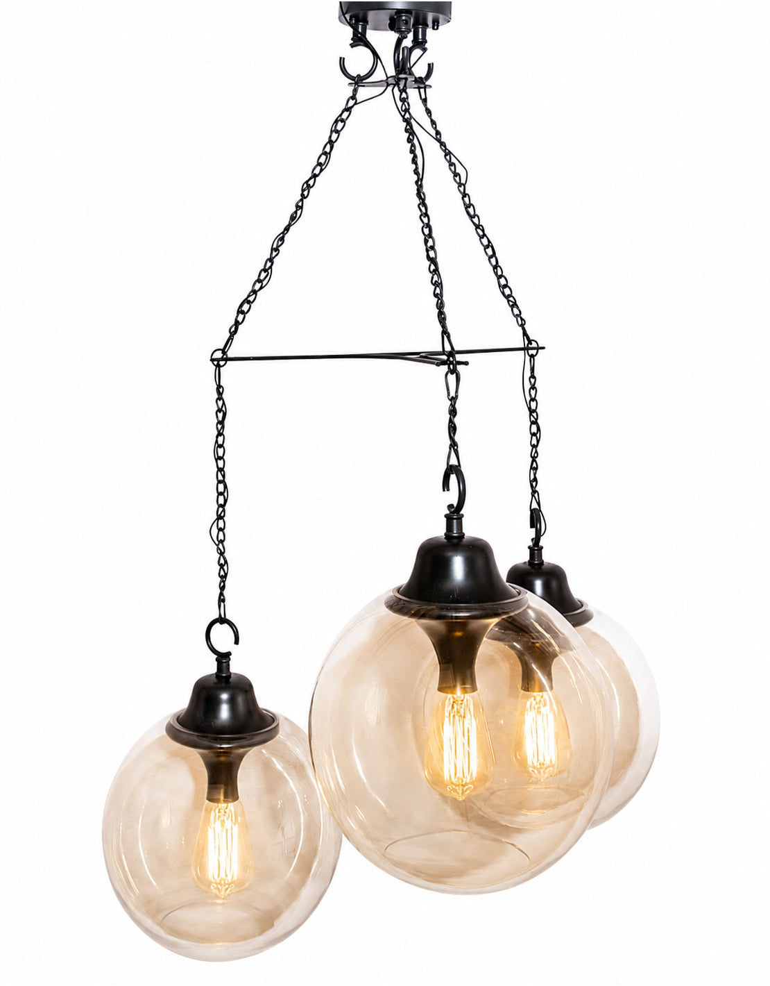 Mid Century 3 Tier Ceiling Pendant - CH309