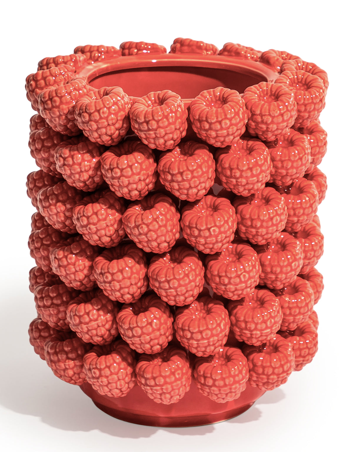Ceramic Large Multi Raspberry Vase - JFC22