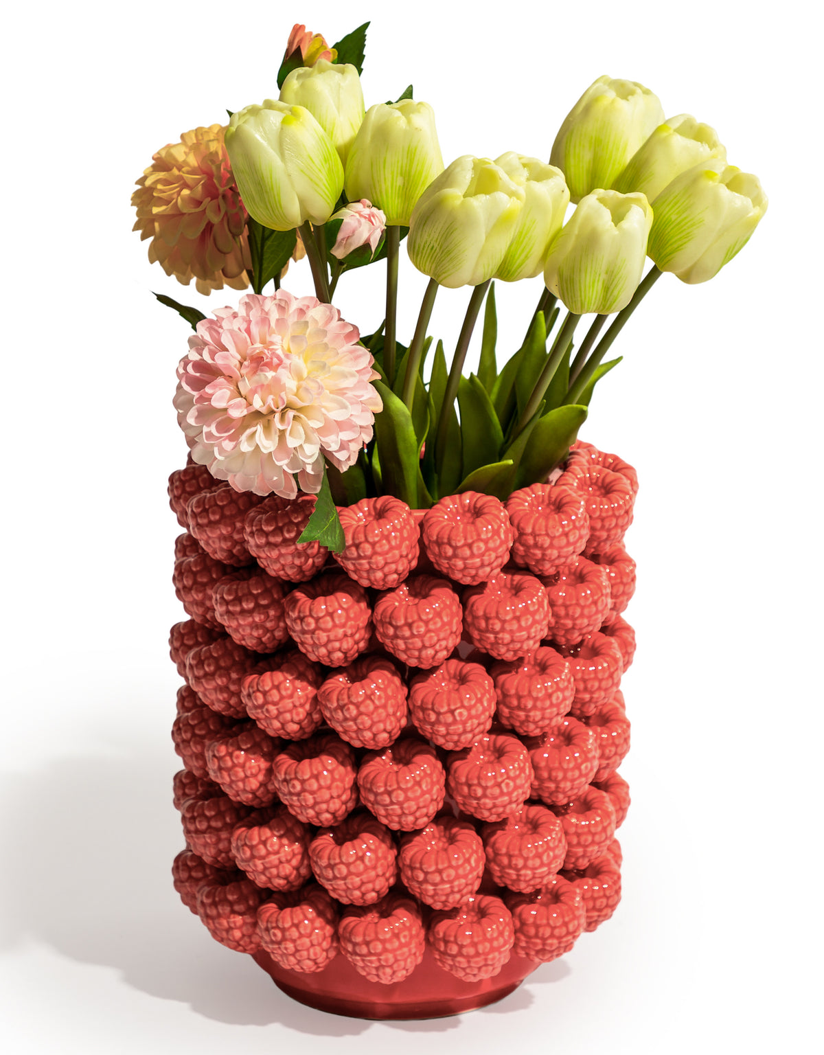 Ceramic Large Multi Raspberry Vase - JFC22