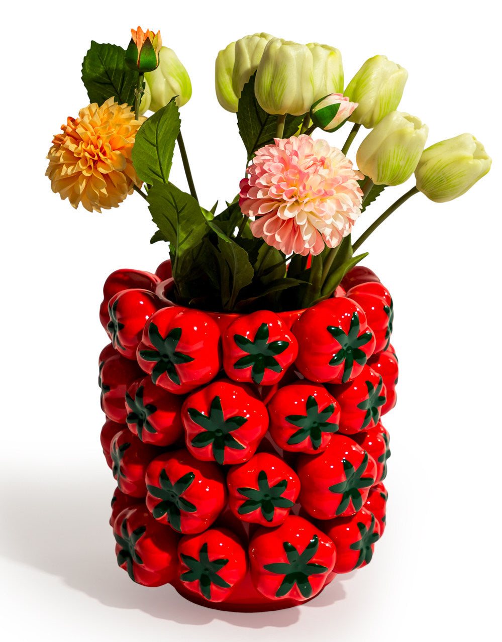 Ceramic Large Multi Tomato Vase - JFC26