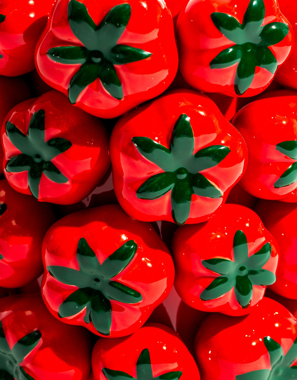 Ceramic Large Multi Tomato Vase - JFC26