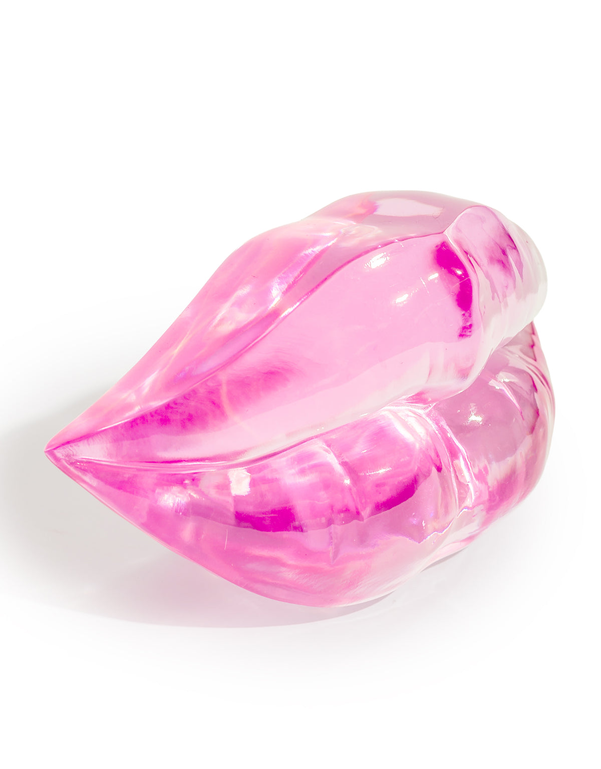 Translucent Pink Lips Ornament / Paperweight - DVM68