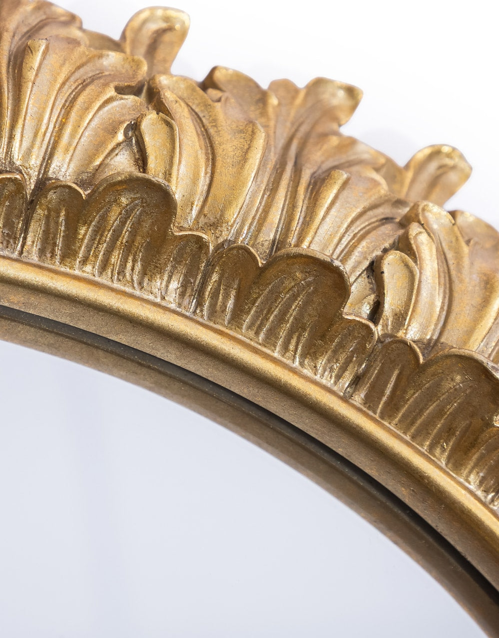 Antique Gold Layered Leaf Wall Mirror - MK206