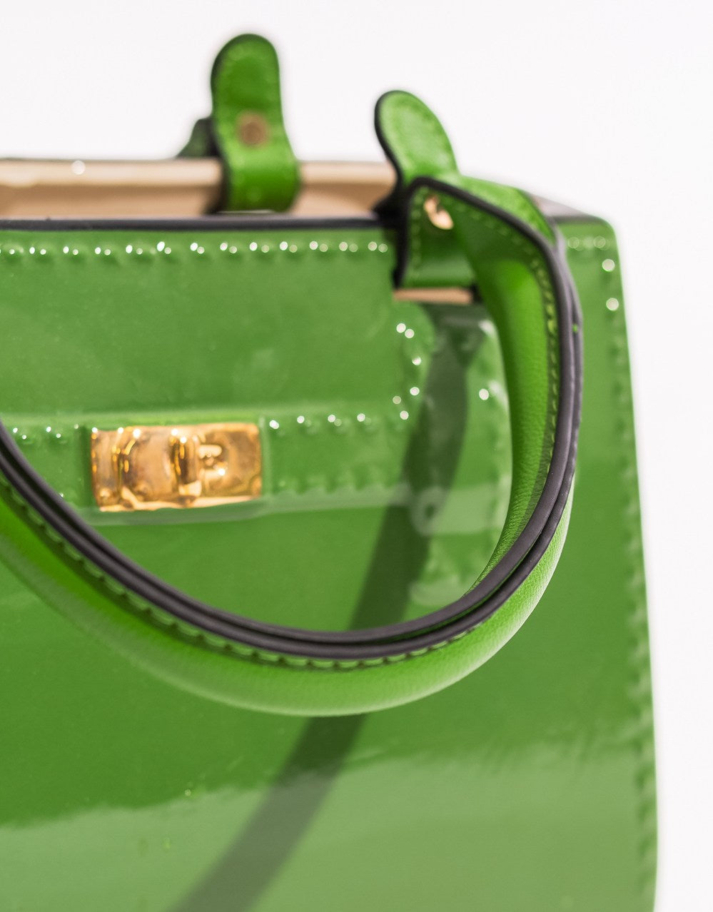 Green Ceramic Handbag Vase - CRT144