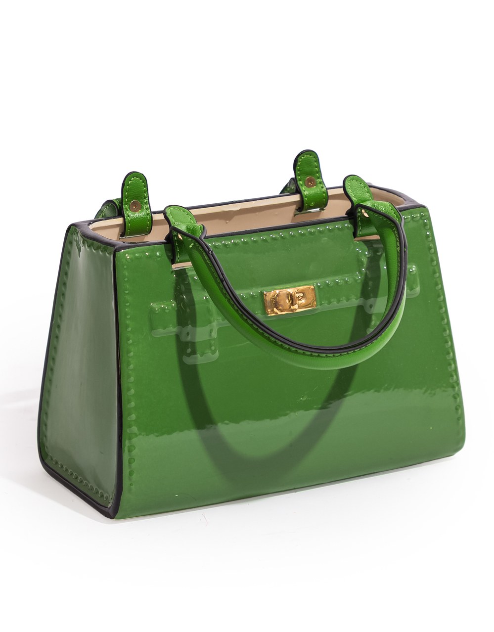 Green Ceramic Handbag Vase - CRT144
