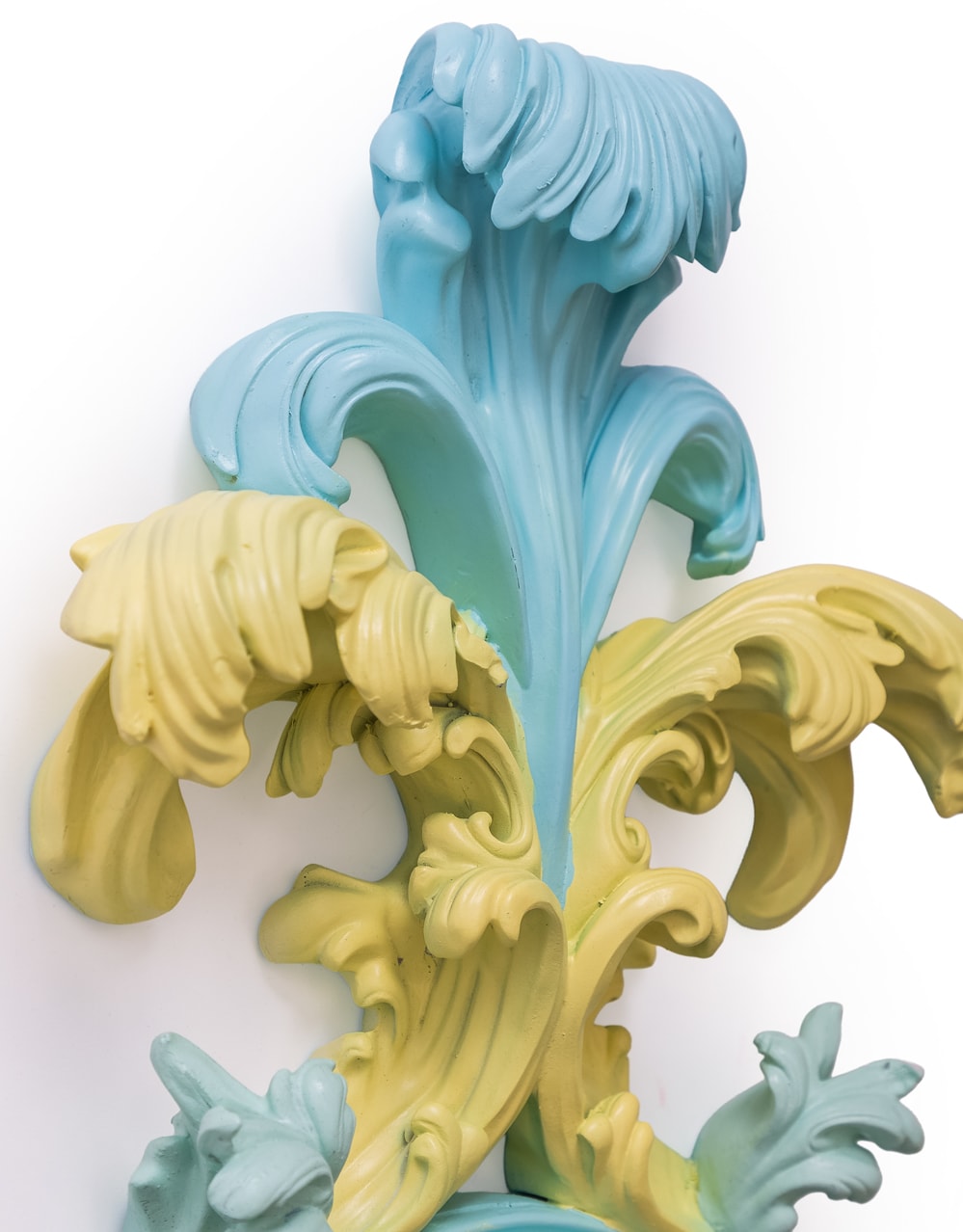 Multi Pastel Coloured Rococo Baroque Wall Mirror - CRT146