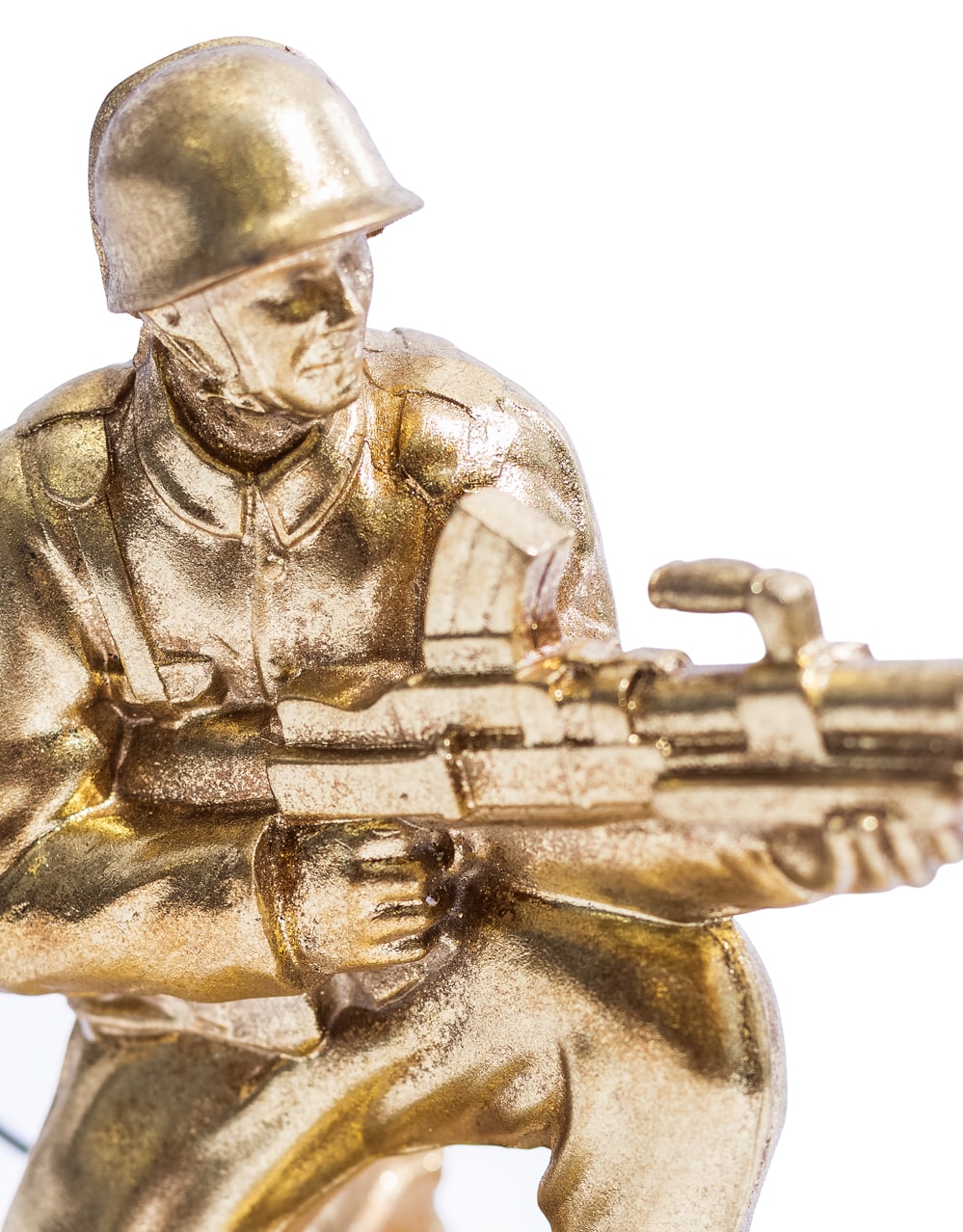 Antique Gold Toy Soldier Table Lamp - CRT149