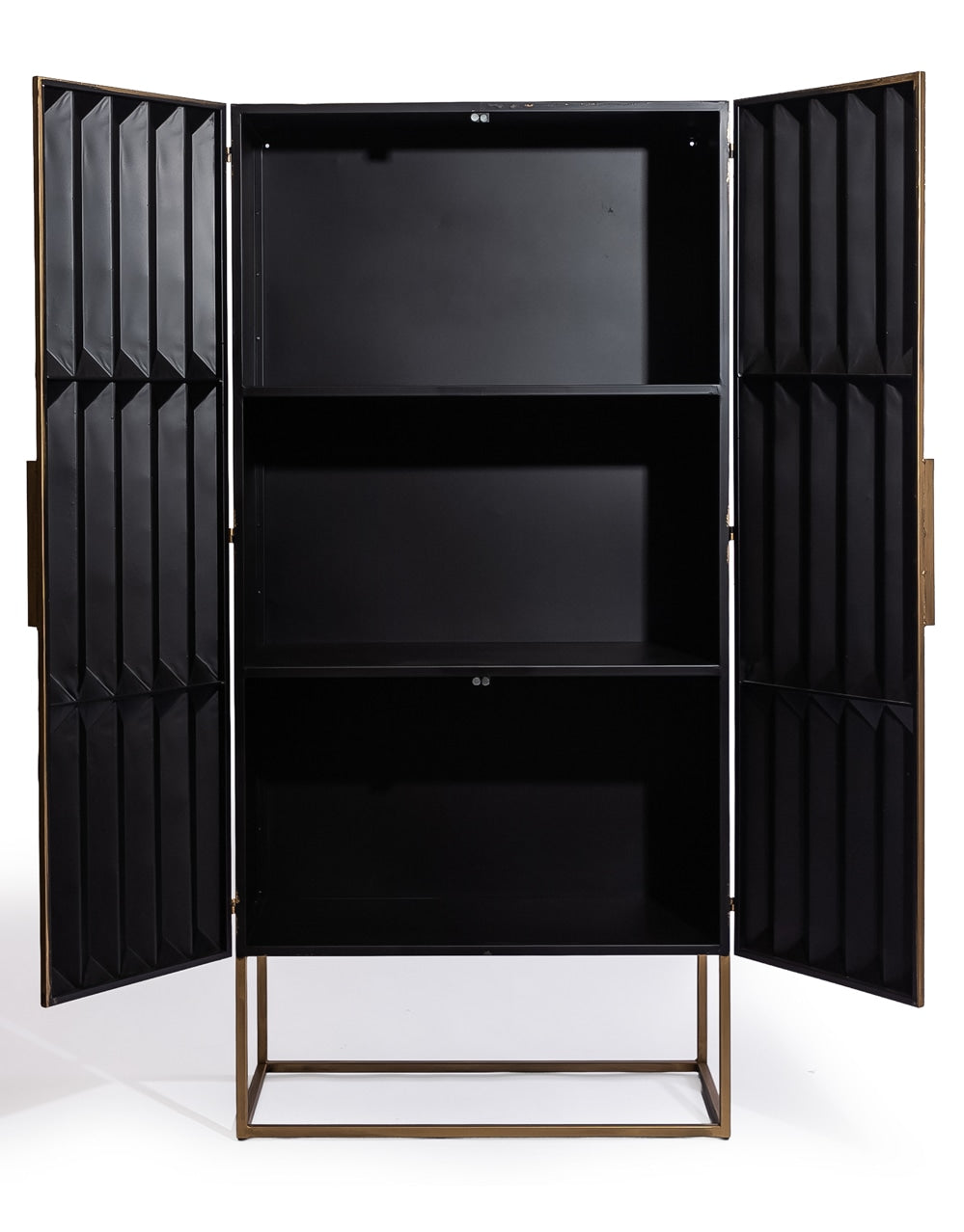 Industrial Gold "Fitzgerald" Extra Large Storage Cabinet - GMF14