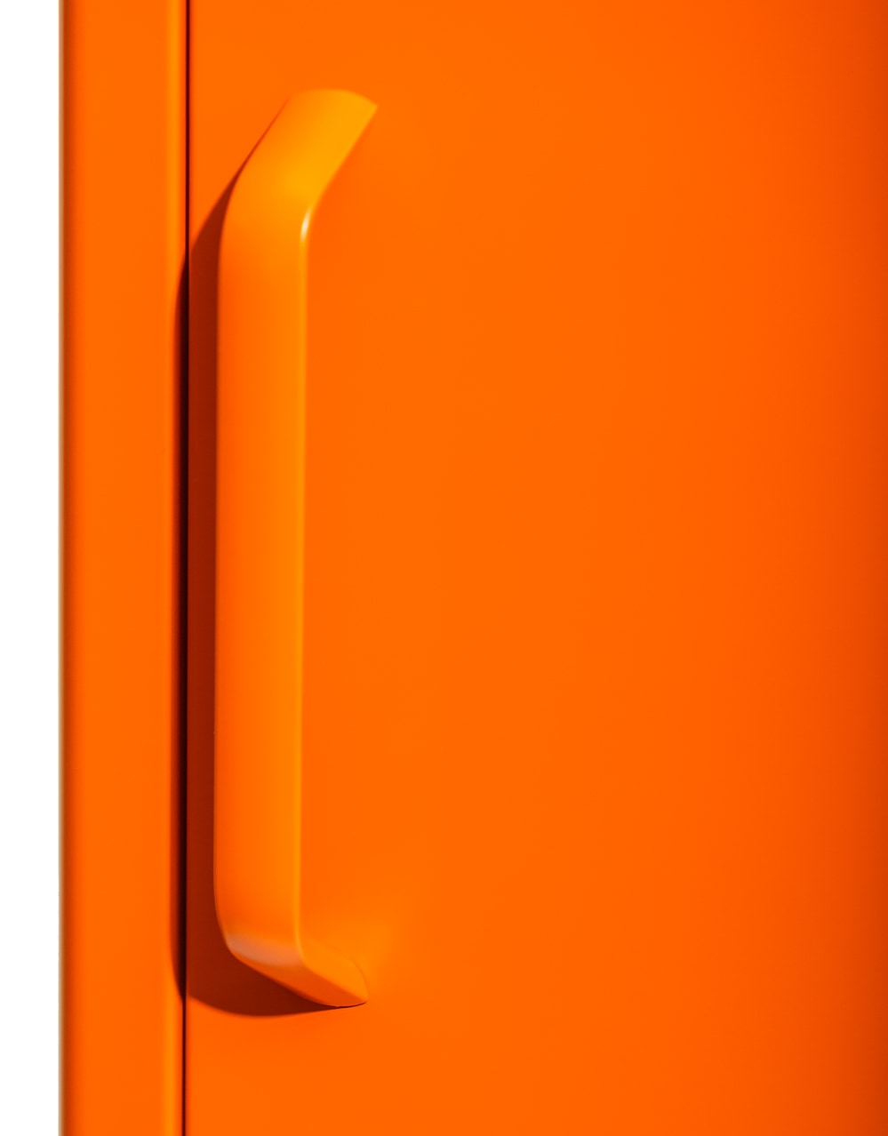 Tall Steel Metal Locker in Burnt Orange - LLK12