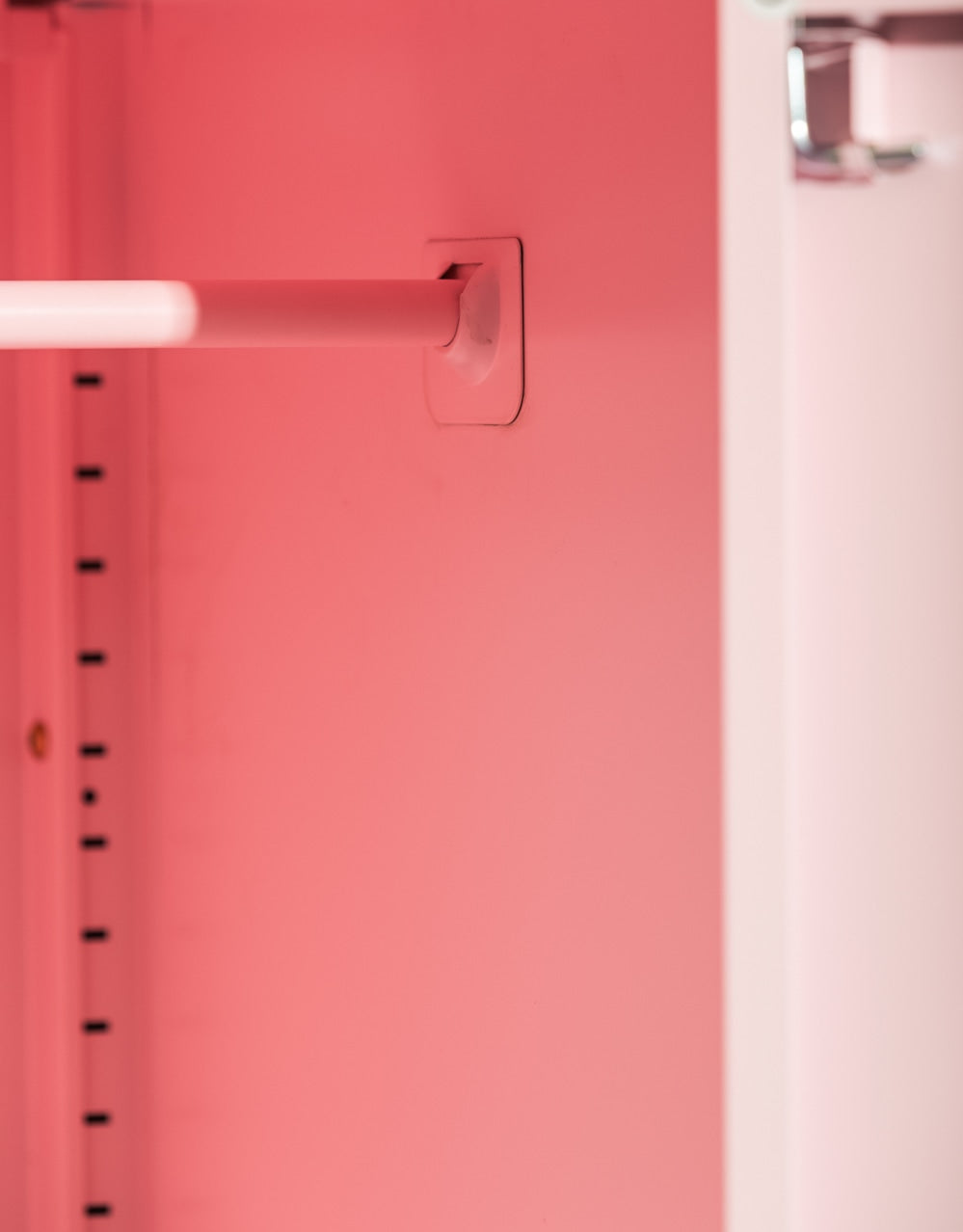 Tall Steel Metal Locker in Baby Pink - LLK14