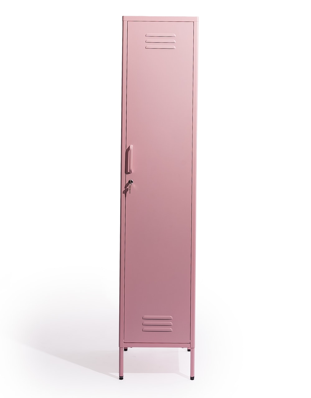 Tall Steel Metal Locker in Baby Pink - LLK14