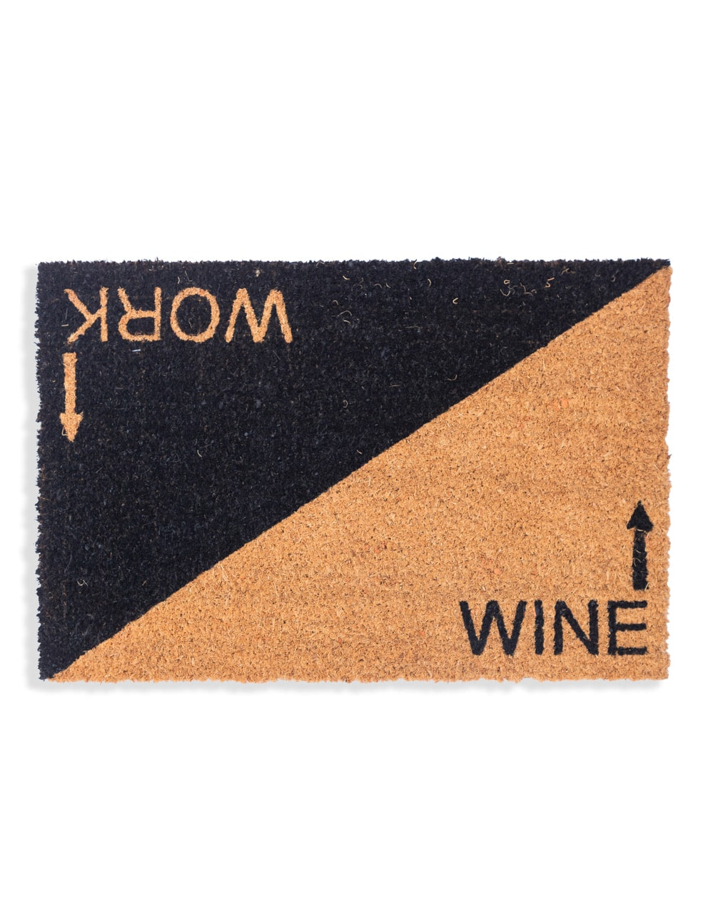 "Work / Wine" Doormat - CDM24