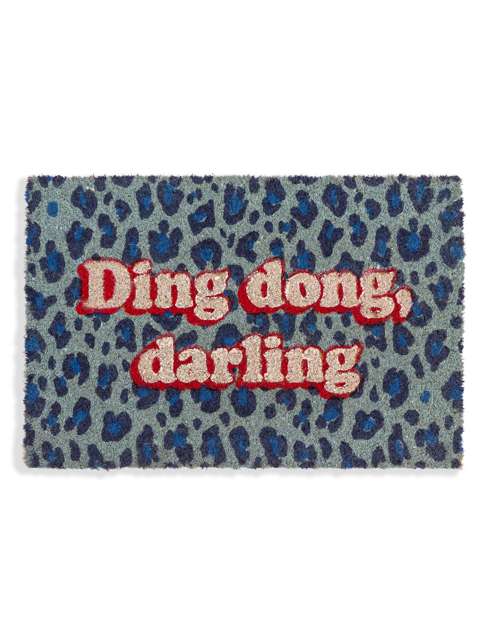 "Ding Dong, Darling" Colourful Doormat - CDM25