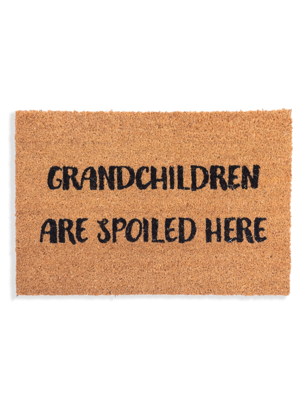 "Grandchildren Spoiled Here" Doormat - CDM27