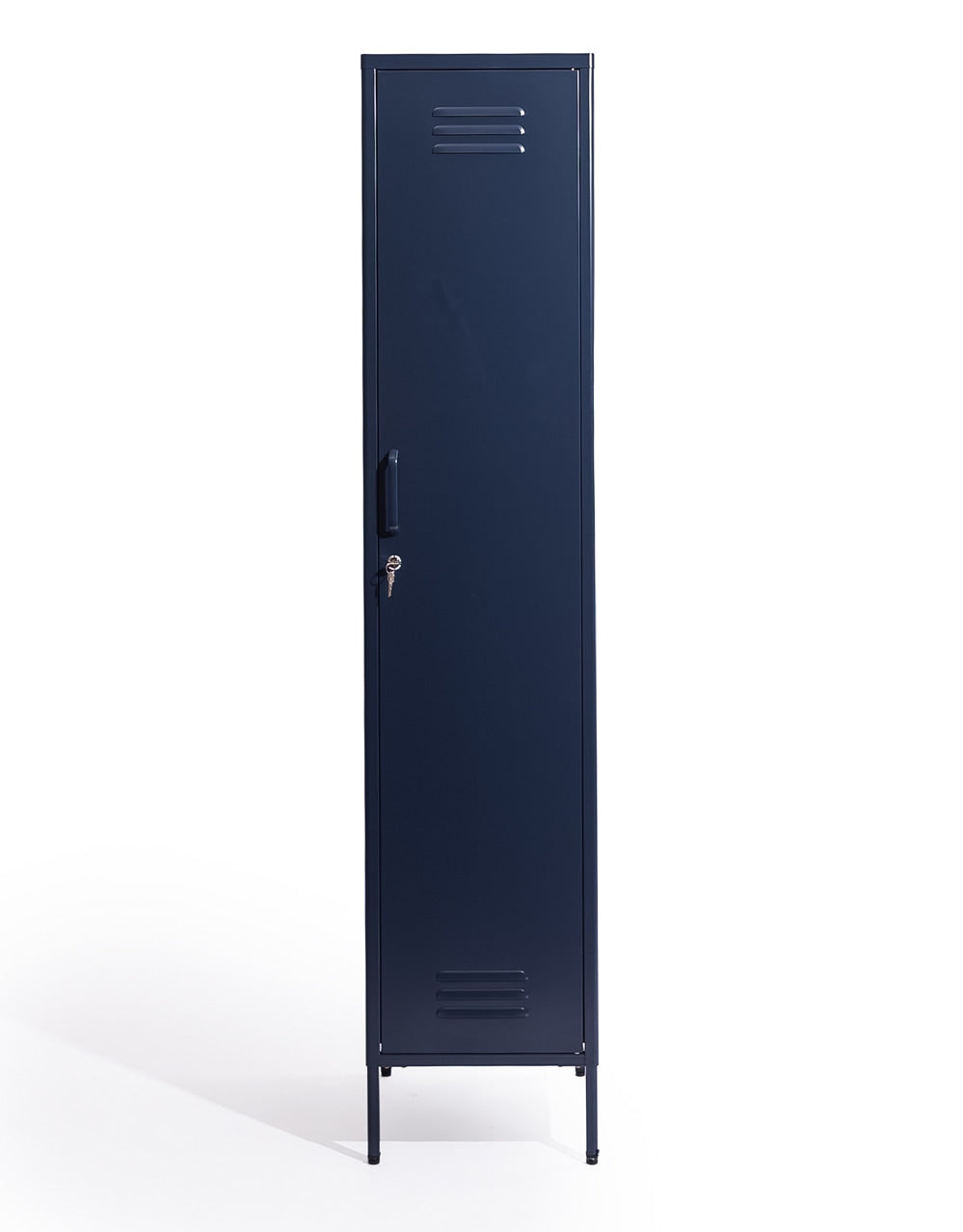 Tall Steel Metal Locker in Navy Blue - LLK11