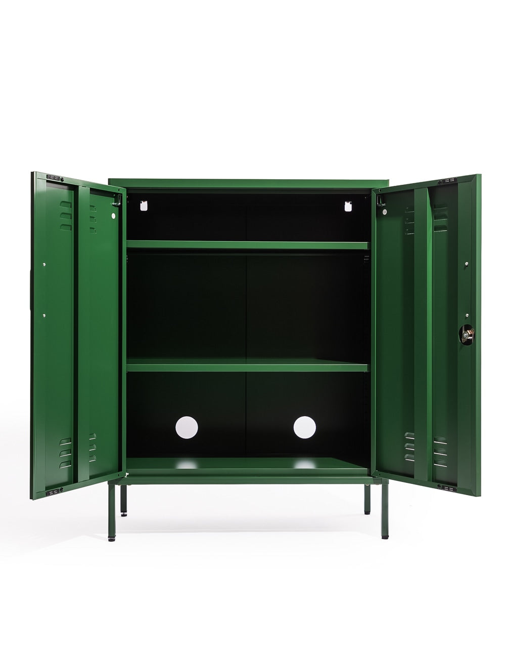 Medium Steel Metal Locker in Olive Green - LLK18
