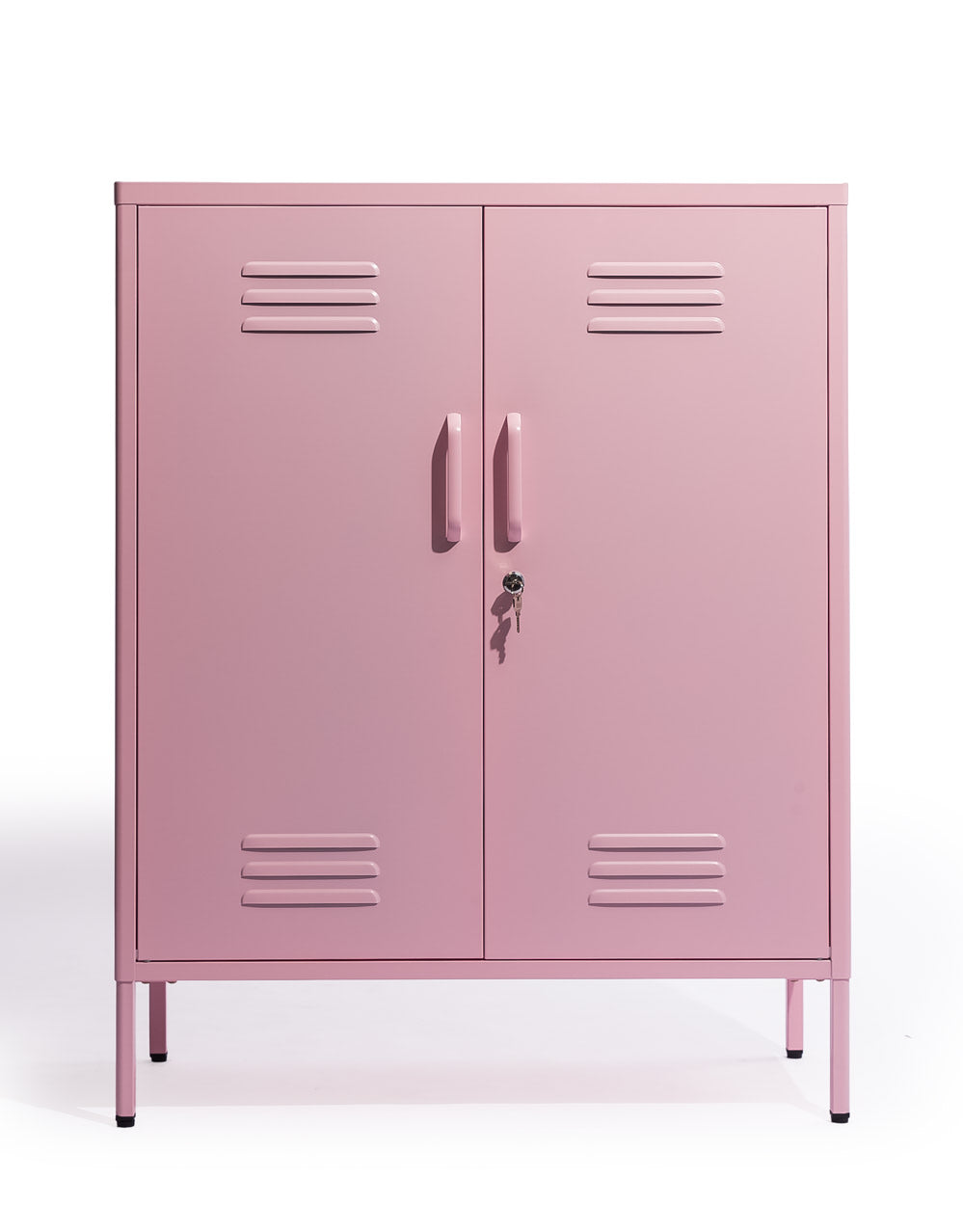 Medium Steel Metal Locker in Baby Pink - LLK19