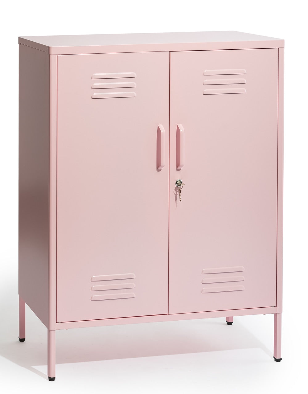 Medium Steel Metal Locker in Baby Pink - LLK19