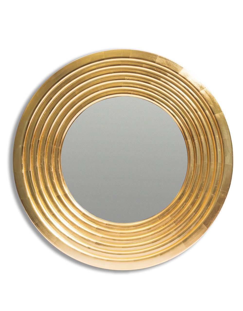 Extra Large Circular Step-Framed Bolzano Mirror - M426