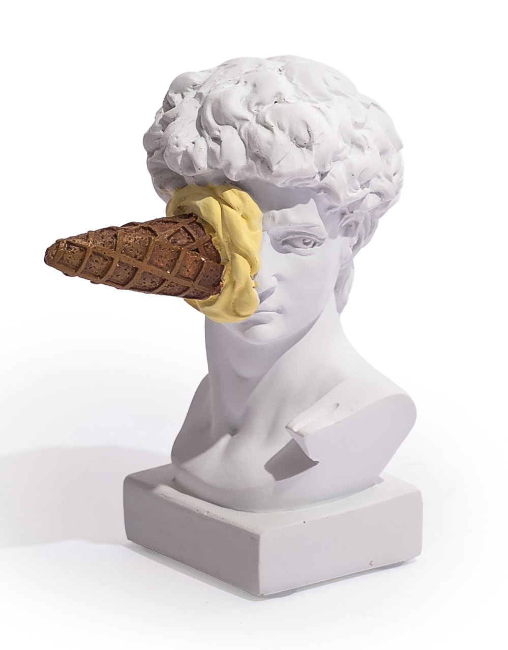 Medium David Ice Cream Decorative Bust - ICD10