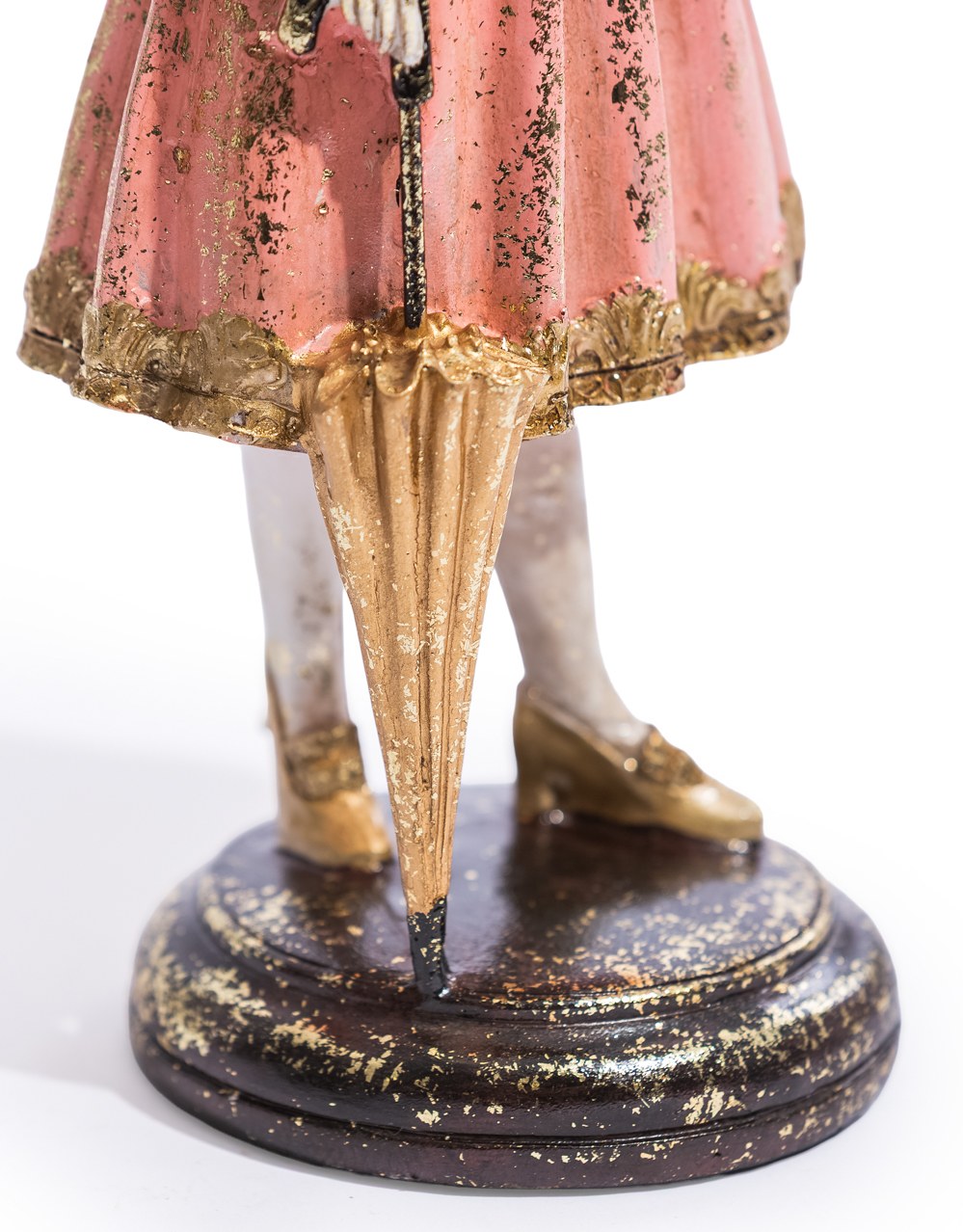 Lady White Rabbit Standing Clock Figure - RM84
