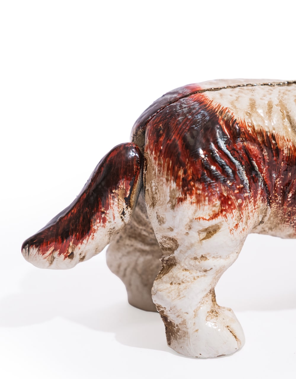 Cast Iron Springer Spaniel Dog Coin Bank - STM103
