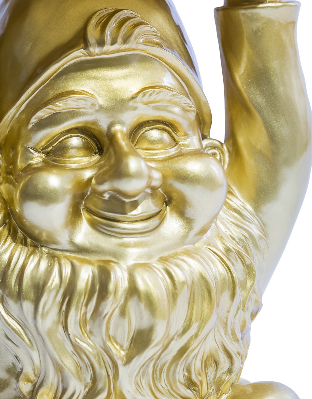 Gold Gnome "Trunk Slice" Side Table - BD194