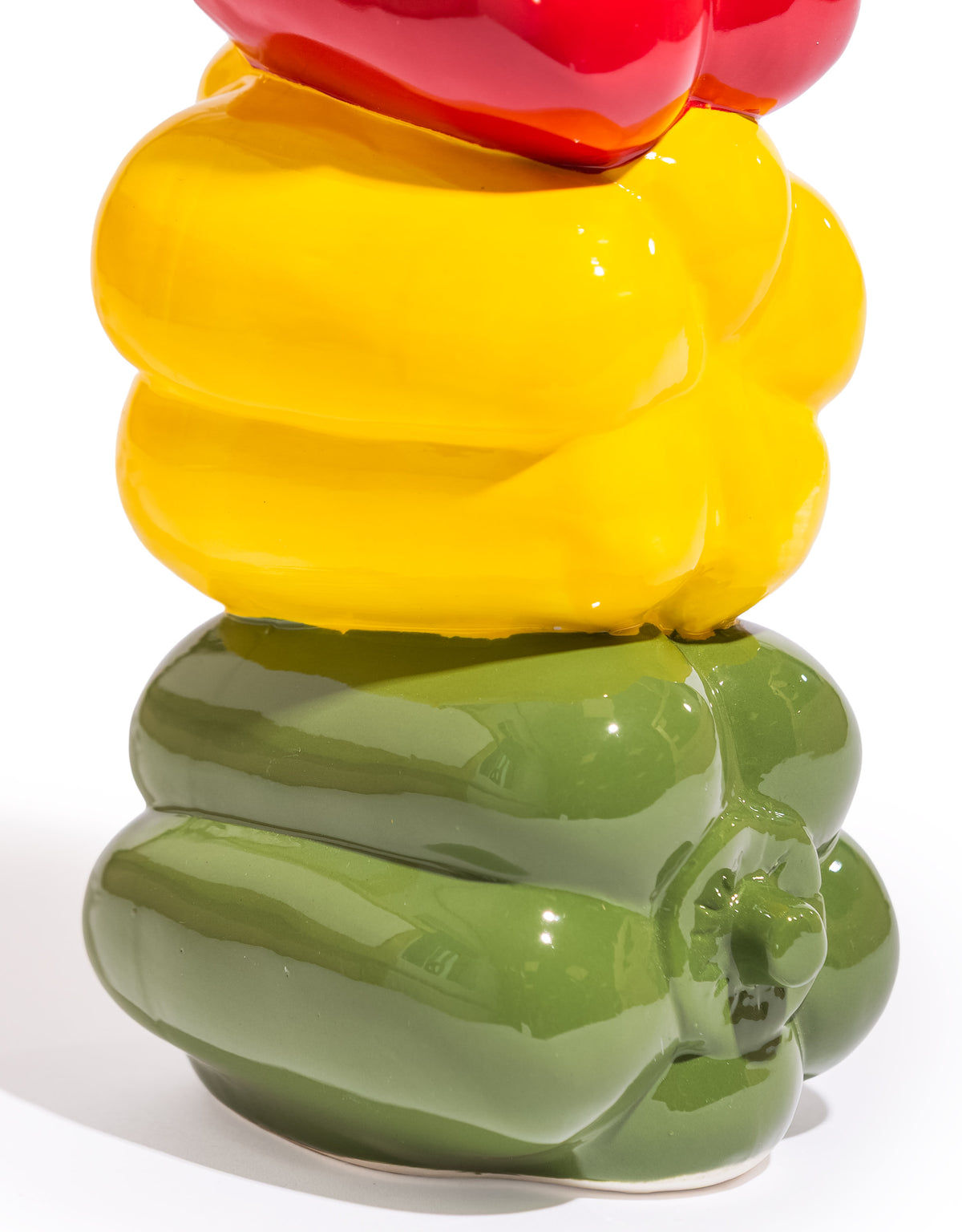 Mixed Peppers Ceramic Stem Vase - JFC28