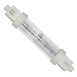 Food Catering Bulb 300w 240v 220mm R7s Heat Light Bulb With Quartz Protective Jacket