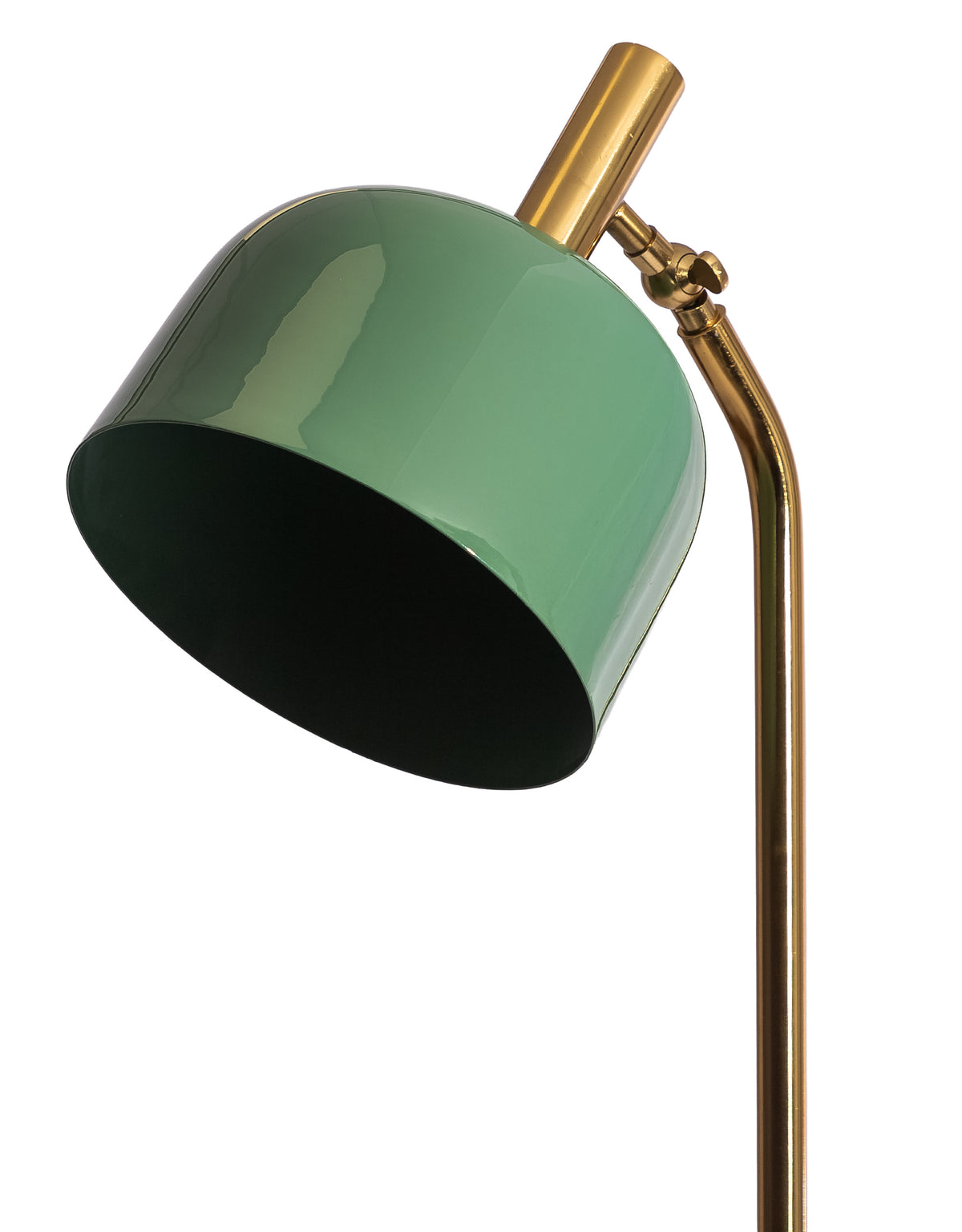 Slim Duck Egg Blue & Gold Floor Lamp - L36080KD