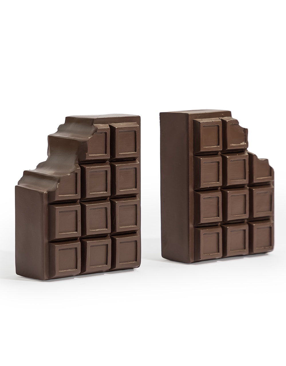 Set of Chocolate Bars Bookends - TPR121