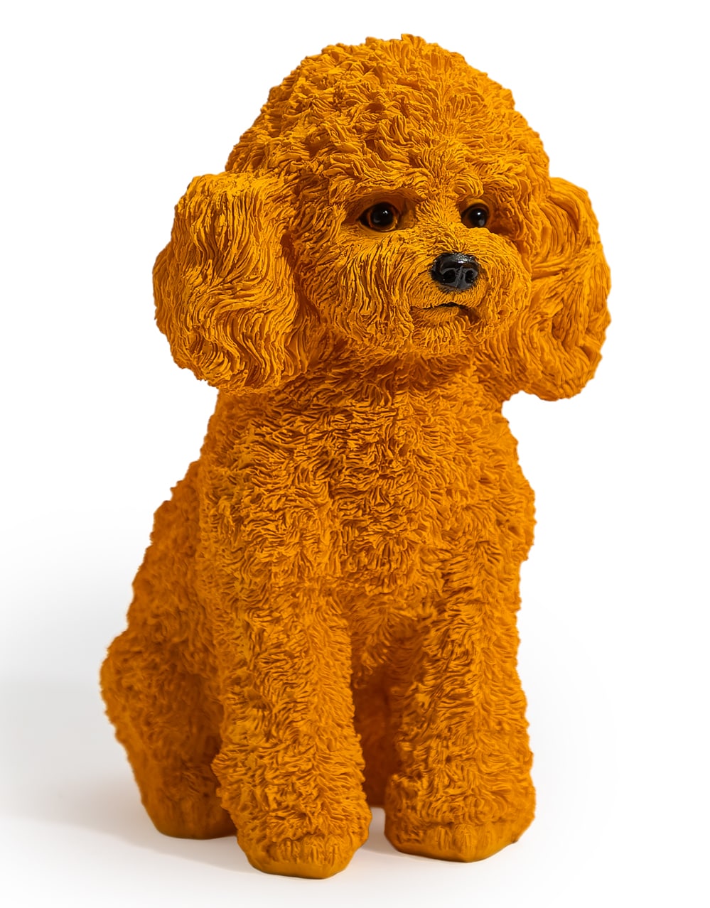 Mustard Yellow Poodle Ornament - BD202