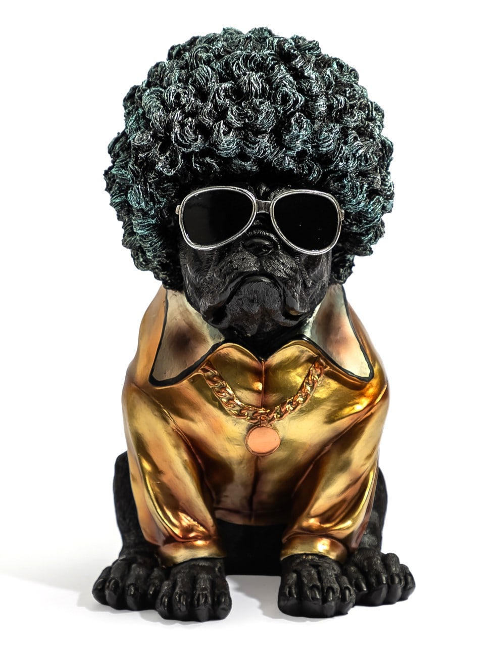 "Pug Thug" Dog Ornament - BD204